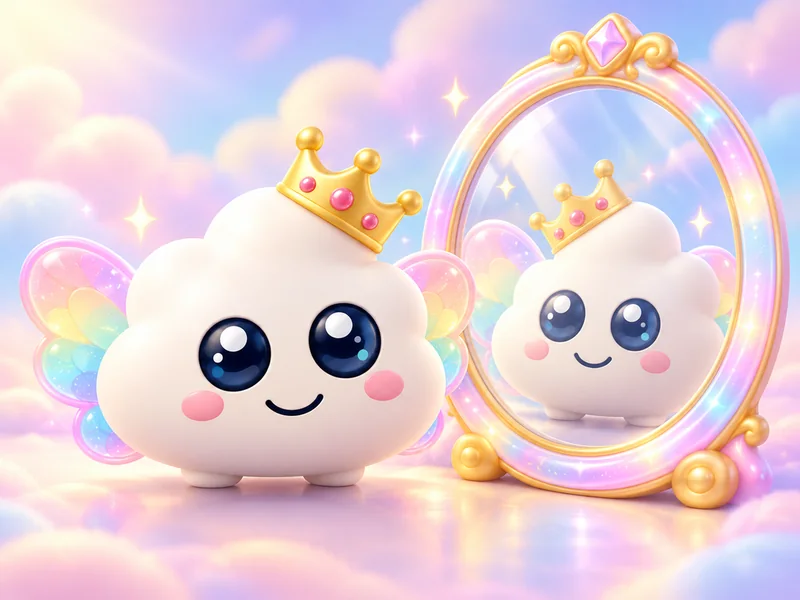 Magic Mirror: See yourself on TV with crowns, wings and sparkles.